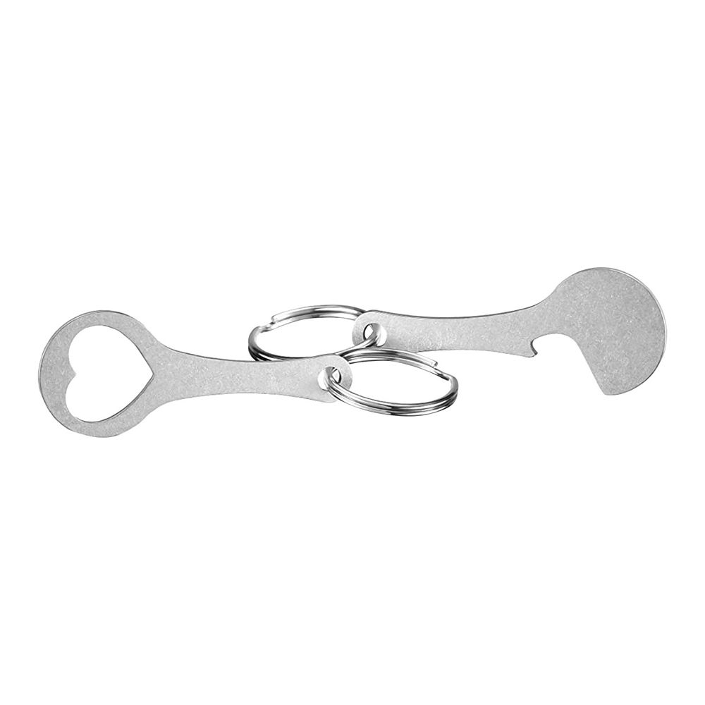 Stainless Steel Decorative Shopping Trolley Token Coin Holder Keychain DIY Shopping Cart Tokens