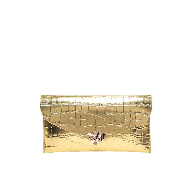 Новая простая маленькая квадратная сумка повседневная сумка текстурная сумка-клатч женская летняя красивая персонализированная сумка-конверт