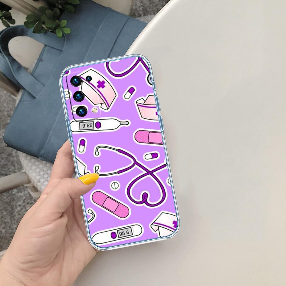 Чехол для телефона PP50 Медсестра Доктор Стетоскоп для Motorola Moto G40 G04 G05 One Ace Action Fusion + Plus Hyper Macro Vision Zoom