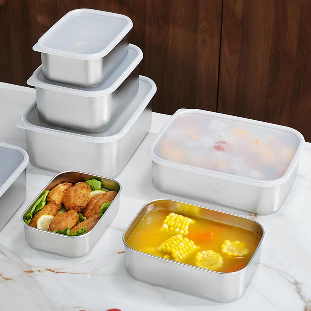 Универсальный ланч-бокс с крышкой, держатель для хранения продуктов в холодильнике, ланч-бокс сохраняет еду теплой и свежей для использования в офисе или школе