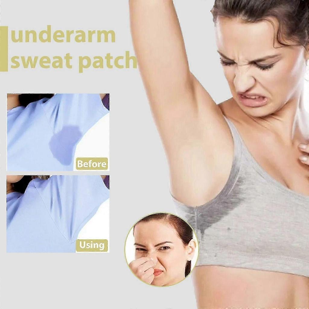 Underarm Anti-Perspirant Stick, Invisible Long-lasting Sweatproof Absorb Sweat Summer Anti-Perspirant Pad