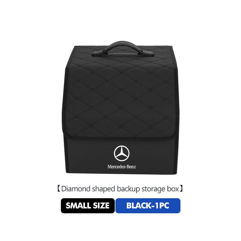 AAVM1 Car Trunk Organizer Box Large Capacity Multiuse Emergency Tool For Mercedes Benz W211 W124 W176 W177 C180 C200 C260 C300 GLC CLE