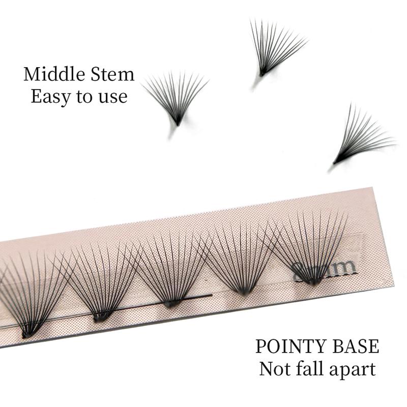 Goddess 320 Fans Premade Volume Fans 4D 5D 6D 8D 10D 12D 14D 16D 20D Individual Lashes Extension Pointy Stem Pre Made Faux Mink