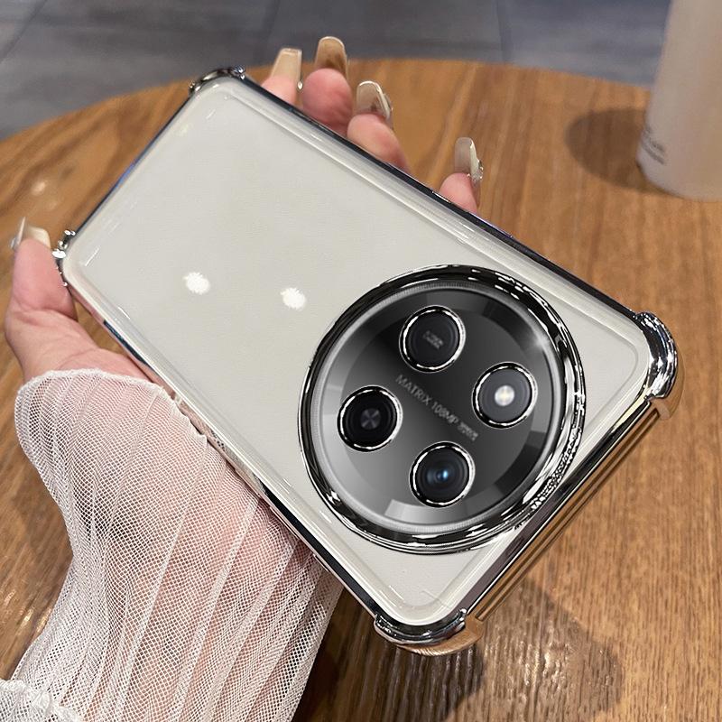Honor X11 mobile phone case, airbag anti-drop soft case, Honor X11 decompression rotating magnetic bracket protective cover.