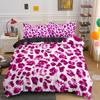 Leopard Print King Queen Duvet Cover Brown Cheetah Skin Pattern Bedding Set For Teens Girl Women Leopard 2/3pcs Soft Quilt Cover