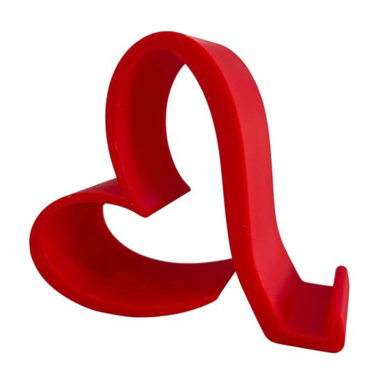 Держатель для телефона в форме сердца Милый 3D-печатный подставка для телефонов, планшетов, Kindle Романтичный настольный держатель для телефона в форме сердца для офиса, прикроватной тумбочки