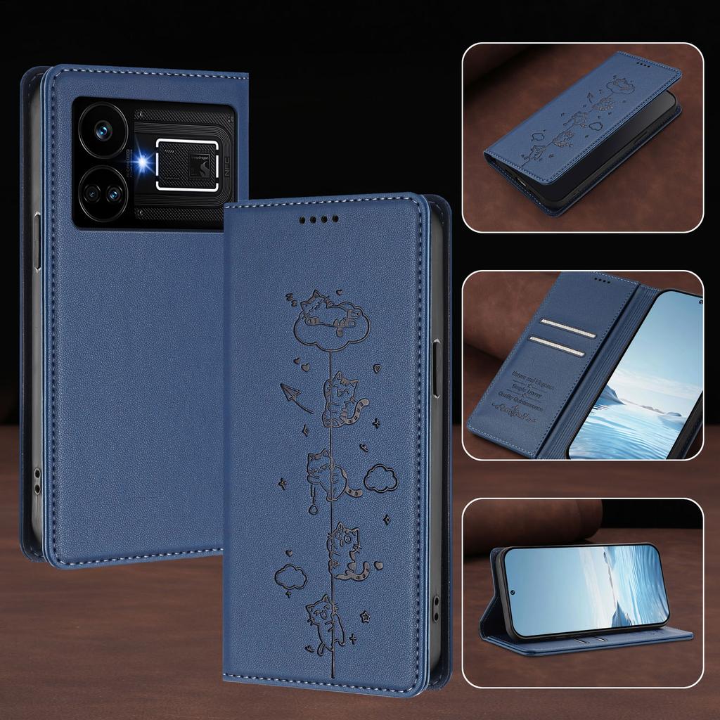 Wallet Leather Protect Case For OPPO Realme GT7 Pro Racing GT 6T GT6 GT5 GT3 GT 5G Cases Magnetic Anti-theft Flip Cover