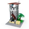Militarys Equipment Storage Room Scene Watchtowers Command Bases Police Wire Mesh Stands Building Blocks Model Sets Bricks