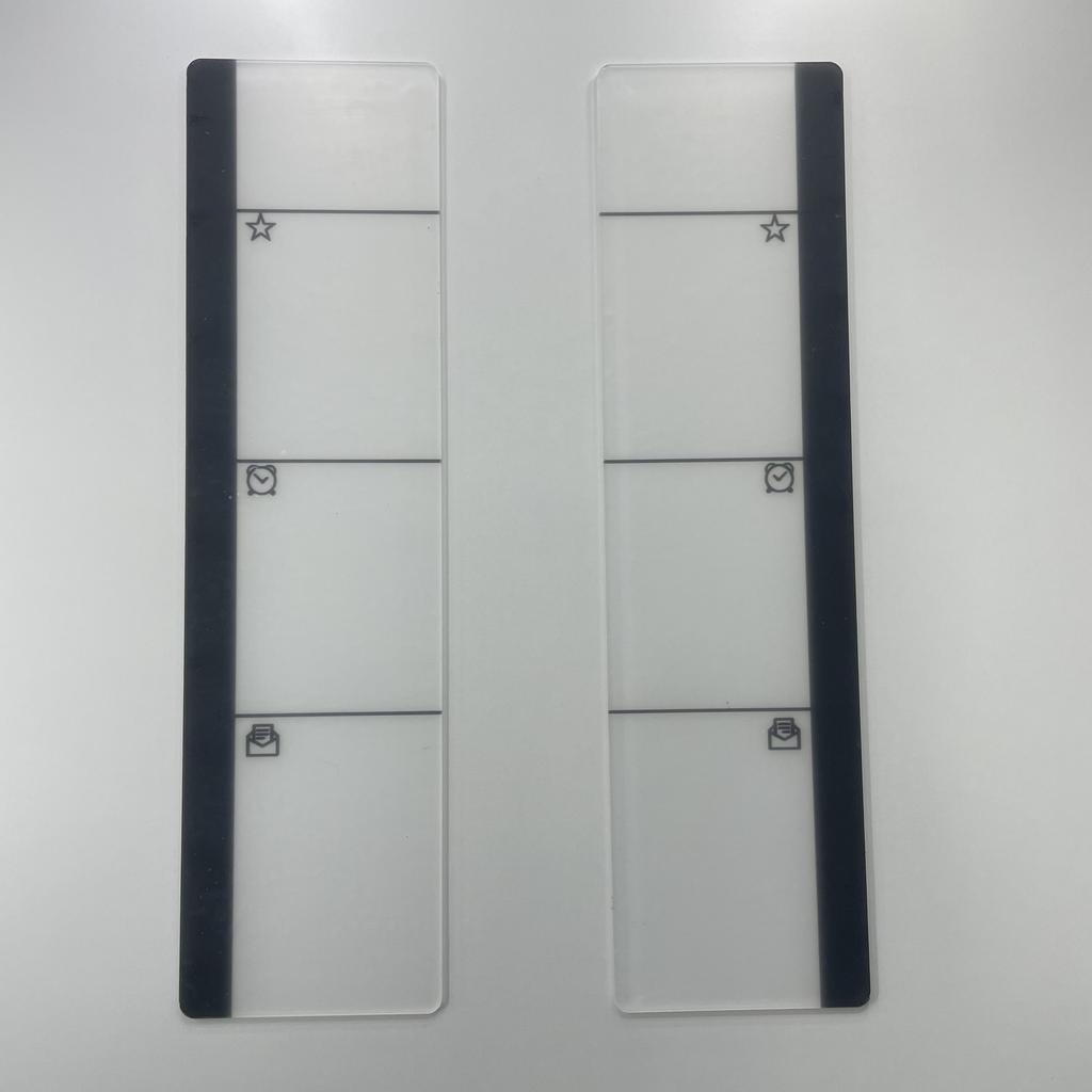 2 шт. Доска для заметок на монитор компьютера: Идеальные офисные аксессуары для женщин и мужчин - Декор для домашнего офиса и Держатель для сообщений на столе