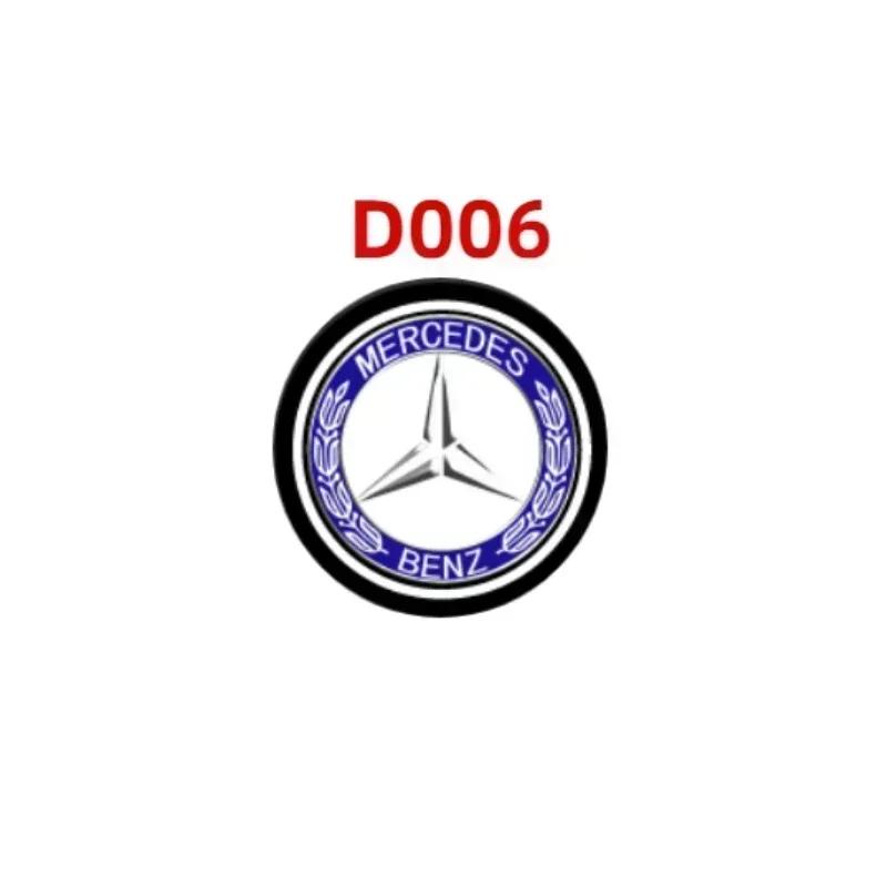 Автомобильная наклейка Новая 2025 Для Mercedes Benz 2x Автомобильная дверная проекционная лампа Для Mercedes Benz R ML GL Класса W215 W164 X164 2019 Светодиодная автомобильная D
