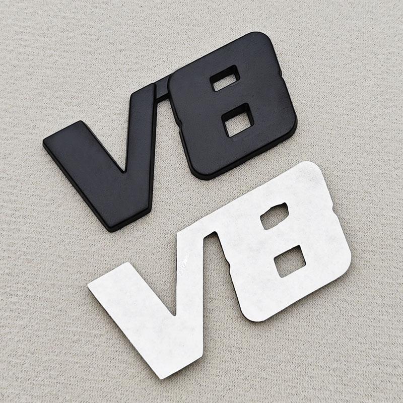 3D Metal Car Sticker Logo 4WD V6 V8 LIMITED Fender Side Badge Rear Trunk Emblem For Toyota LC150 LC200 4Runner Tundra Accessorie