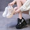 Модные Новые Модные Туфли на Платформе для Женщин 11СМ Удобные Нескользящие Женские Ботинки Повседневные Балетки Дизайнерская Обувь Массивные Кроссовки