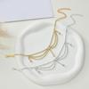 1 шт., очаровательный ножной браслет, кисточка, инкрустация стразами, многослойная удлиненная цепочка, регулируемое украшение, антикоррозийная женская летняя пляжная цепочка для ног, женские ювелирные изделия