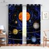 Мечтательные шторы с рисунком звездного неба, Красивый пейзажный принт, Предложение ограничено по времени, Украшение для спальни, гостиной