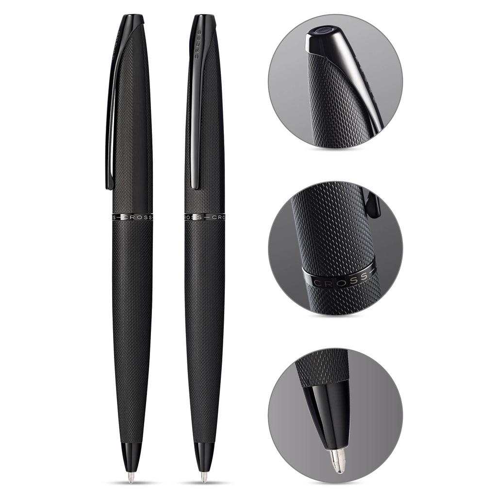 Cross Шариковая ручка CROSS ATX матовая черная оригинальная импортная продукция на масляной основе N882-41