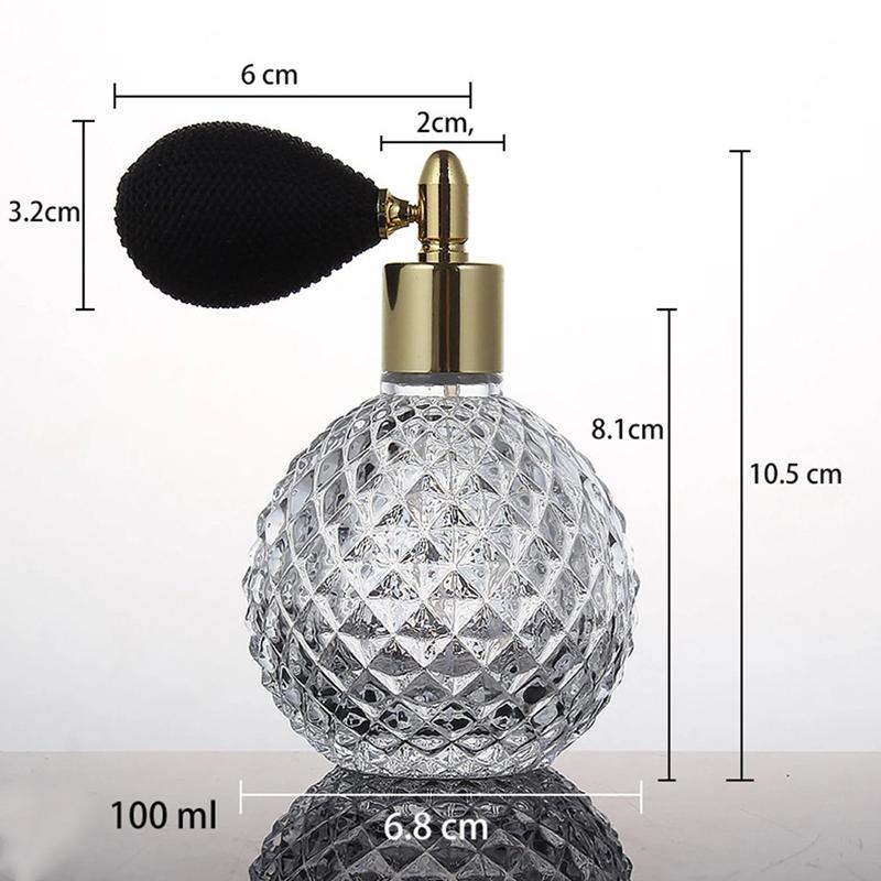 Perfume Bottle Spray Atomizer Glass Bottle Lady Gift Refillable