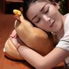 Face Down Capybara Table Rest Pillow Circular Capybara Plush Pillow Capybara Nap Pillow  School