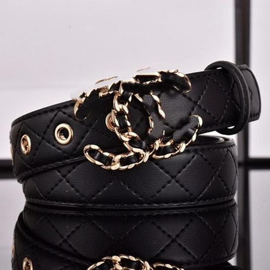 Классический тонкий женский ремень CC - Универсальный модный аксессуар для брюк и юбок