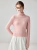 Women's Cashmere High-Neck Loose Pullover Knit Sweater