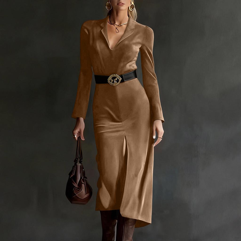 Женское повседневное и модное цветное платье