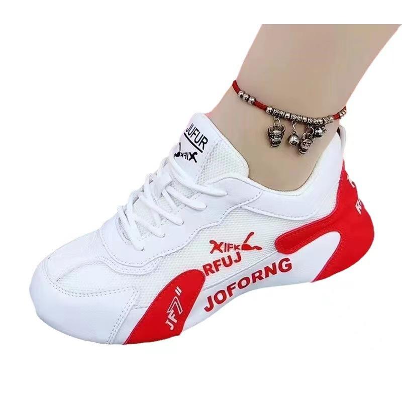 Fashion Sneakers Women 2025 Summer Fashion Breathable Mesh Lace Up Causal Sports Shoes for Women Platform Ladies Walking Designer Shoes