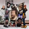 Terence Hill and Bud Spencer printed blanket—lightweight,soft,warm;versatile blanket all seasons—perfect as &air-conditioning throw,nap blanket