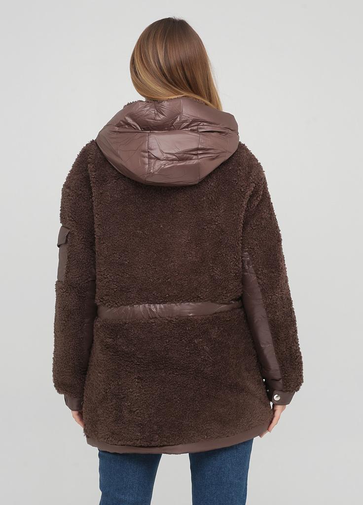 Куртка двусторонняя зимняя Snow Owl 21640 S Коричневый