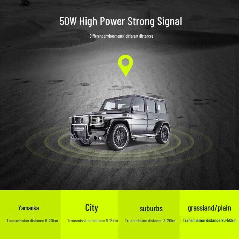 ZASTONE D9000 50 Вт двухдиапазонная автомобильная радиостанция с Bluetooth (Китайская версия)