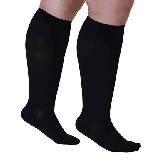 Vein Compression Socks Professional Promote Blood-circulating Breathable Compression Mid Tube Socks Elderly People Compression Socks