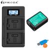 PALO NP-FW50 NP FW50 Camera Battery + LCD Digital Camera Battery Charger for Sony Alpha A6500 A6300 A6000 A5000 A3000 NEX-3 a7R