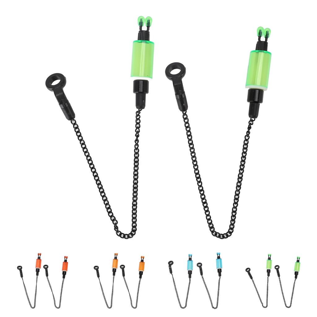 Рыболовный сигнализатор поклевки, яркий цвет, АБС-пластик, нержавеющая сталь, превосходная прочность на разрыв, индикатор поклевки, цепочка для карповой ловли, для пресной воды