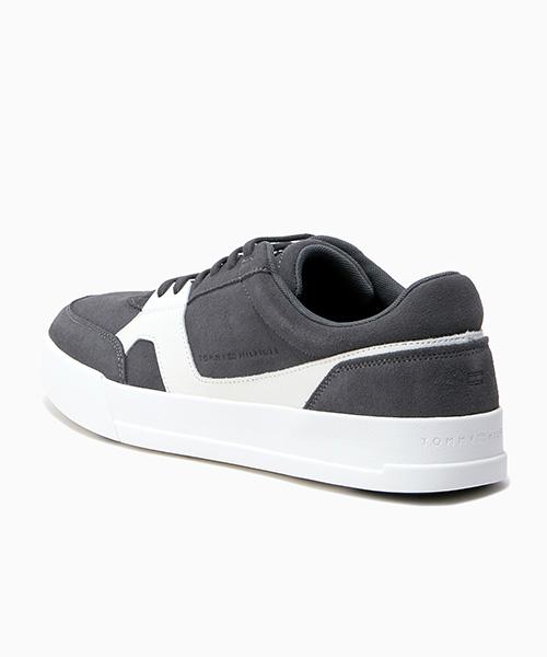 Кожаные кроссовки Tommy Hilfiger Craft Court - Серые (T52F7Ars130Mt1Pty)