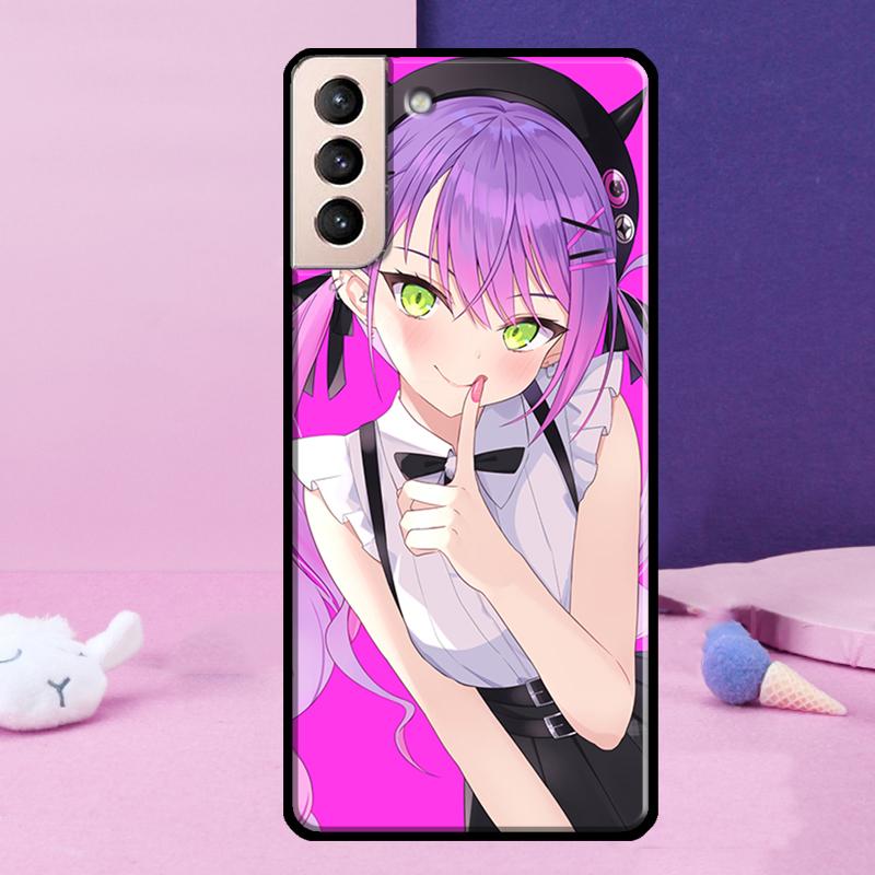 Чехол для телефона Tokoyami Towa Hololive для Samsung Galaxy S25 Ultra S24 Ultra S9 S10 S20 S21 S22 Plus S23 S24 FE