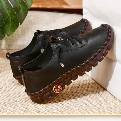 Кожаные мокасины с подушкой, женская ортопедическая обувь, удобные повседневные туфли на плоской подошве, женские мокасины, женские водонепроницаемые удобные мокасины на плоской подошве