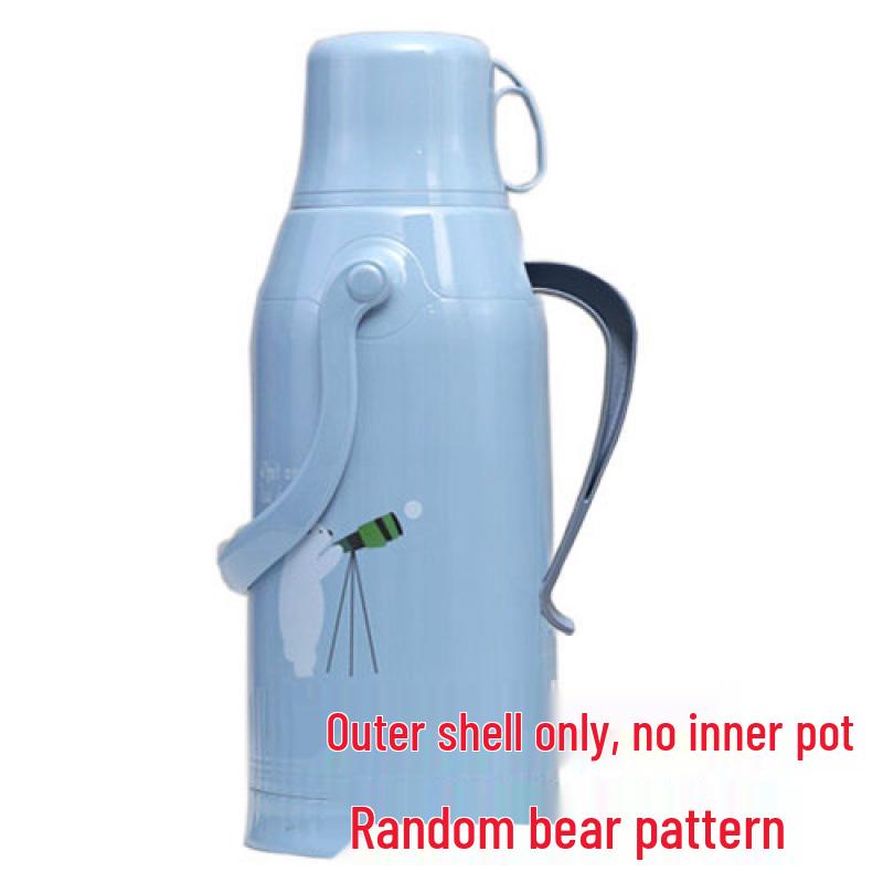 Термос большого объема 3,2 л с пластиковым корпусом, домашний подогреватель на 8 фунтов