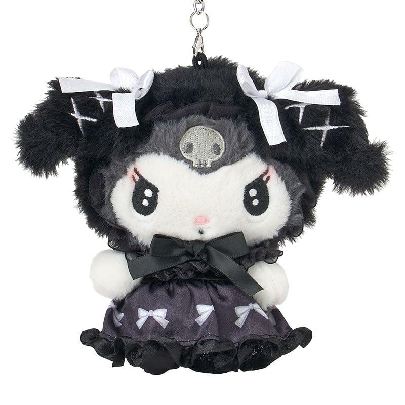 Пушистая плюшевая косметичка Sanrio KUROMI ( КУРОМИ в лунном свете ) Япония НОВИНКА