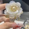 Ручная работа Bo Xin Yun Брошь-пион из перламутровой раковины – Элегантный роскошный аксессуар для женщин