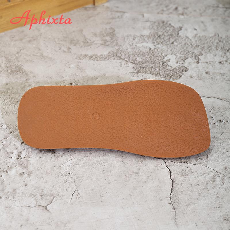 Модные Aphixta Лаконичные шлепанцы с перекрестными ремешками Подошва ТПР Женские тапочки Квадратный носок Вьетнамки Бордовый Плоские С пляжной обувью Уличные сандалии
