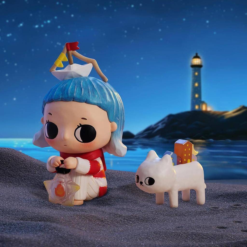 POP MART Фигурки серии Nyota Growing up by Your Way, 1 шт. фигурки в слепой коробке, праздничные подарки на день рождения