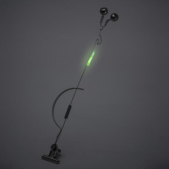 Рыболовный сигнализатор поклевки с клипсой, антикоррозийная нержавеющая сталь, чувствительные сигнальные колокольчики, предупреждение, профессиональный сигнализатор поклевки, индикатор поклевки