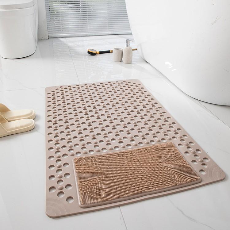 BEPAN Combined bathroom non-slip mat floor mat bath foot shower toilet mat toilet shower room massage foot
