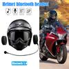Беспроводная гарнитура Водонепроницаемые наушники Handsfree BT17 Совместимость с Bluetooth 5.0+EDR для мотоциклетного интеркома