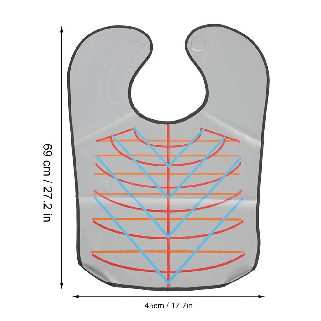 Профессиональная водонепроницаемая парикмахерская накидка для укладки волос, платье для стрижки волос(серый)