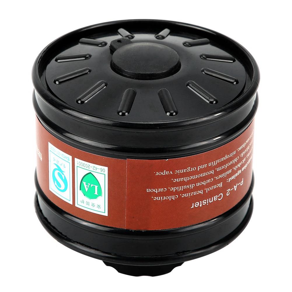 ABS Gas Mask Filter 40mm Respirator Canister Practical Replacement Accessory