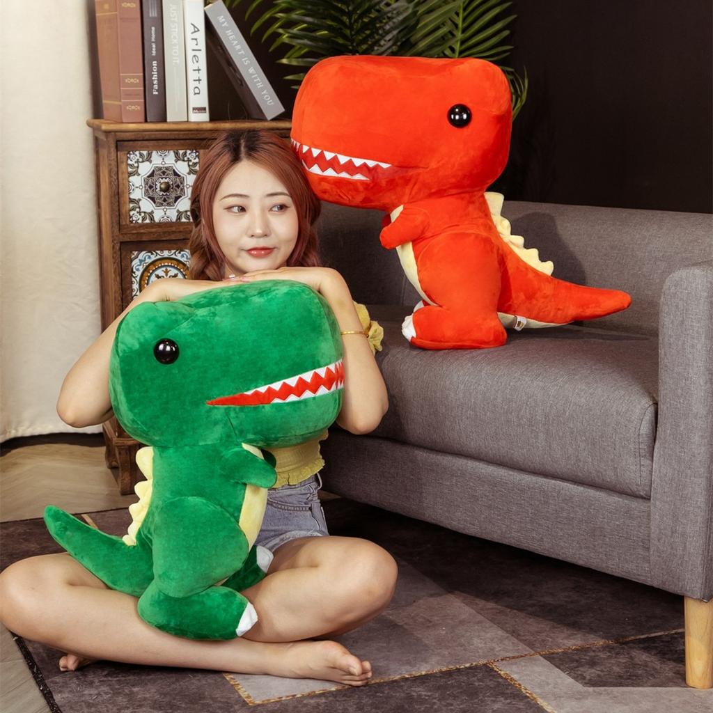 Милый динозавр, плюшевые игрушки, мультяшный тираннозавр, милые мягкие игрушки, куклы для детей, подарок на день рождения для мальчиков