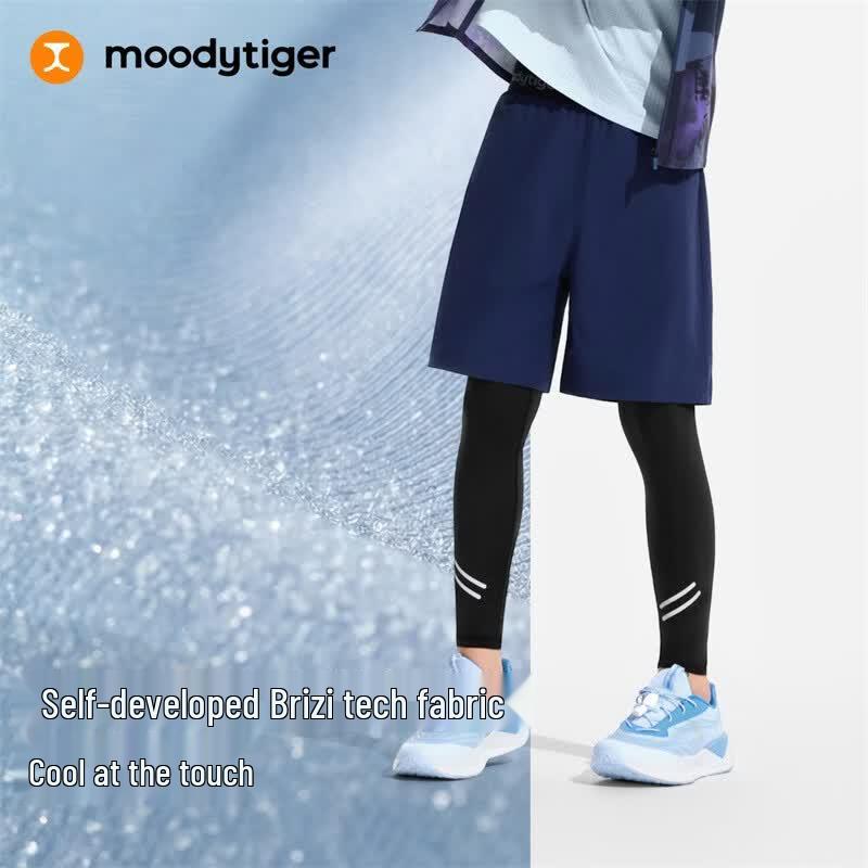 Мальчиковые охлаждающие спортивные брюки 2-в-1 Moodytiger