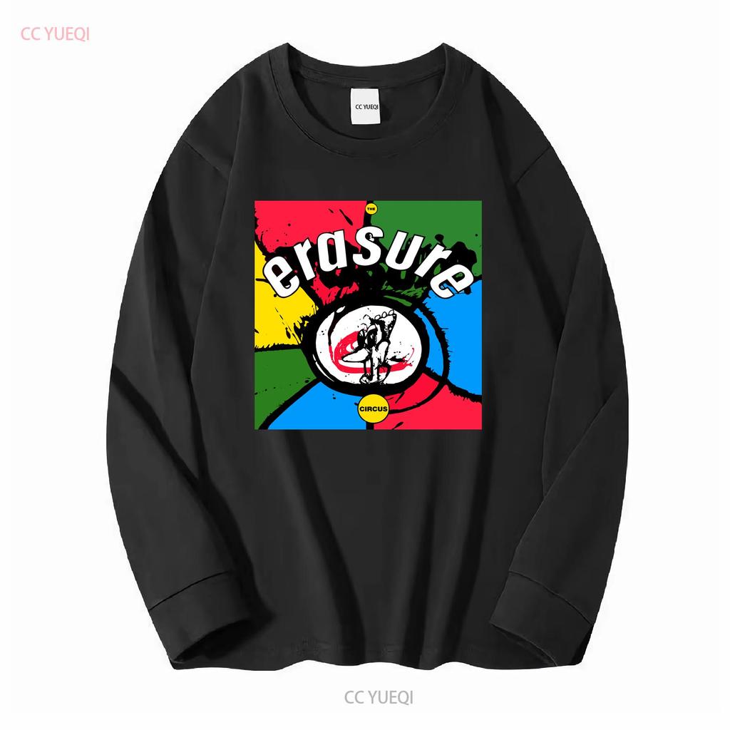 Erasure the circus Active T Shirt Logo Funny Size S to 5XL vintage Washed Casual Unisex Stretched Soft graphic designer clothes