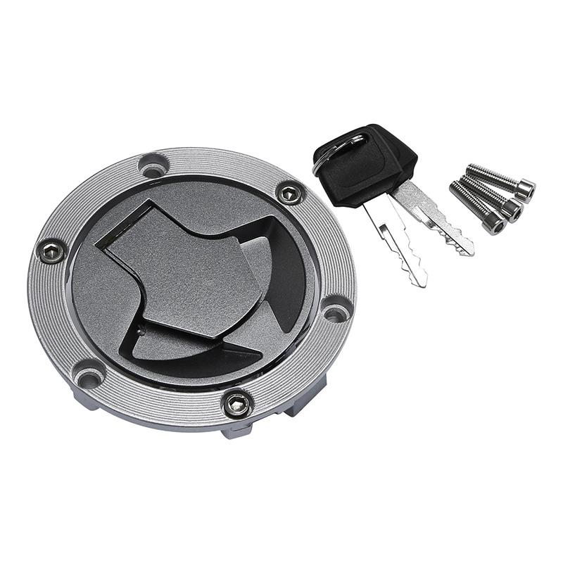 Motorcycle Fuel Gas Tank Cap Cover Lock Key For Kawasaki Ninja 300 2013-2017 Ninja 250R 2008-2014 ER250 ER300 Z250 Z300