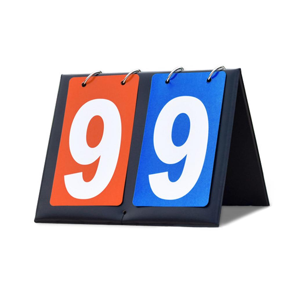 Настольное табло с перекидными цифрами для спортивных соревнований, мультиспортивное табло, табло с перекидными цифрами для ведения счета, простое в использовании