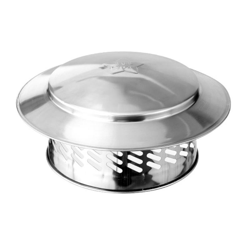 Practical Round Stainless Steel Chimney Rain Hat Convenient for Home Use and Maintenance Easy Installion Designs